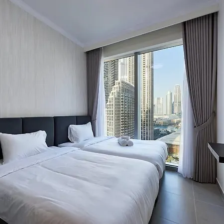 Tick - 4Br Burj Khalifa Fountain Views Forte 1 Dubaï Extérieur photo