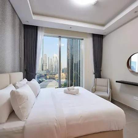 Tick - 4Br Burj Khalifa Fountain Views Forte 1 Dubaï Extérieur photo