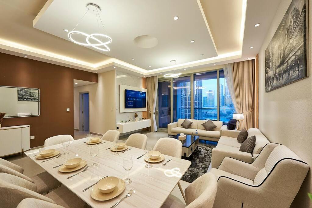 Tick - 4br Burj Khalifa Fountain Views 1 Апартаменти *